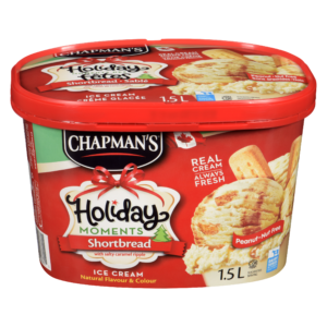 1.5L tub of Chapman's Shortbread ice cream