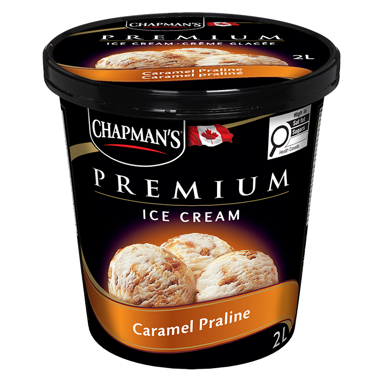 Chapman's Premium Caramel Praline Ice Cream