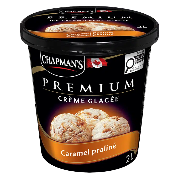 Chapman's Premium Caramel Praline Ice Cream