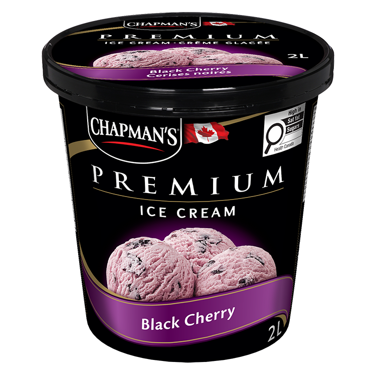Chapman's Premium Black Cherry Ice Cream