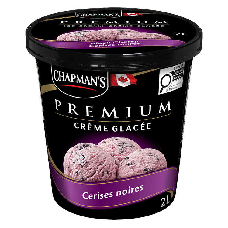 Chapman's Premium Black Cherry Ice Cream