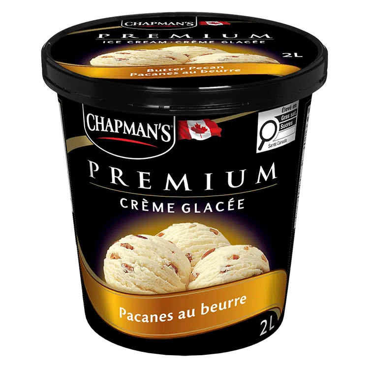 Chapman's Premium Butter Pecan  Ice Cream