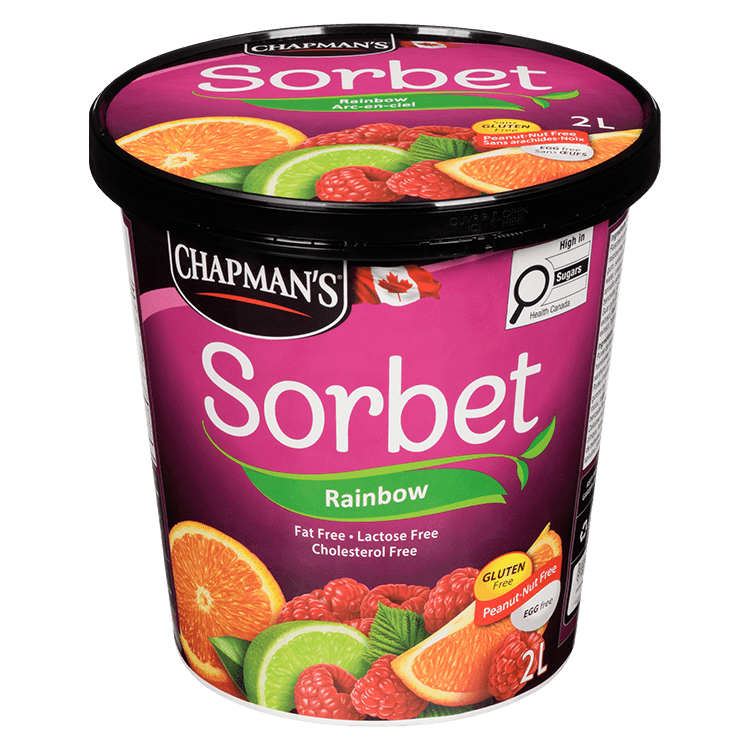 Chapman's Rainbow Sorbet