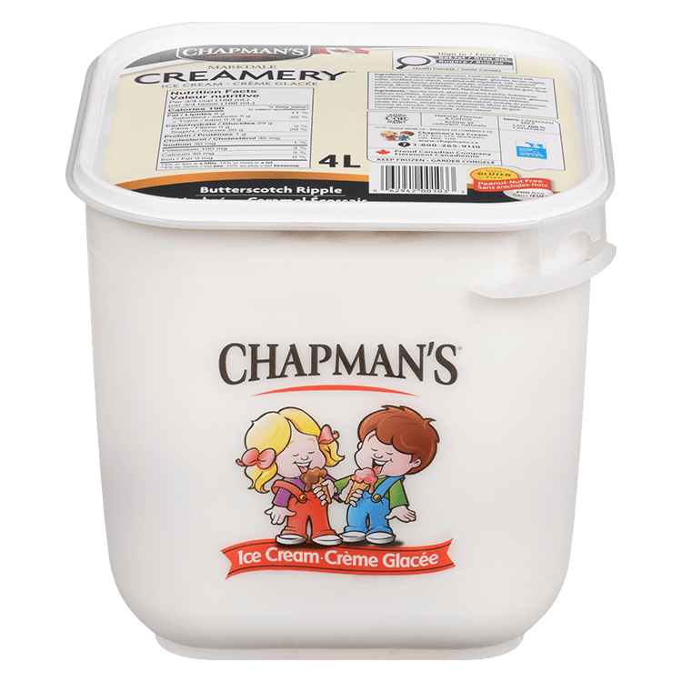 Butterscotch Ripple Ice cream 4 L tub