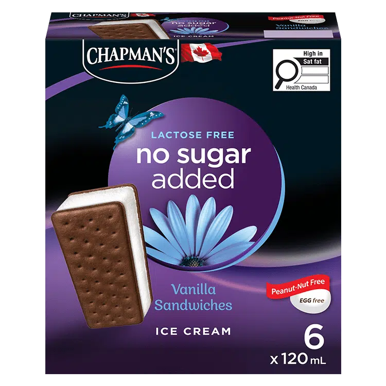 Chapman's Vanilla Ice Cream Sandwich
