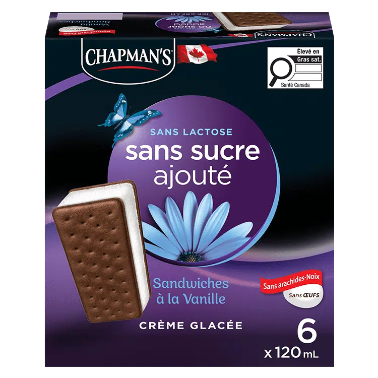 Chapman's Vanilla Ice Cream Sandwich
