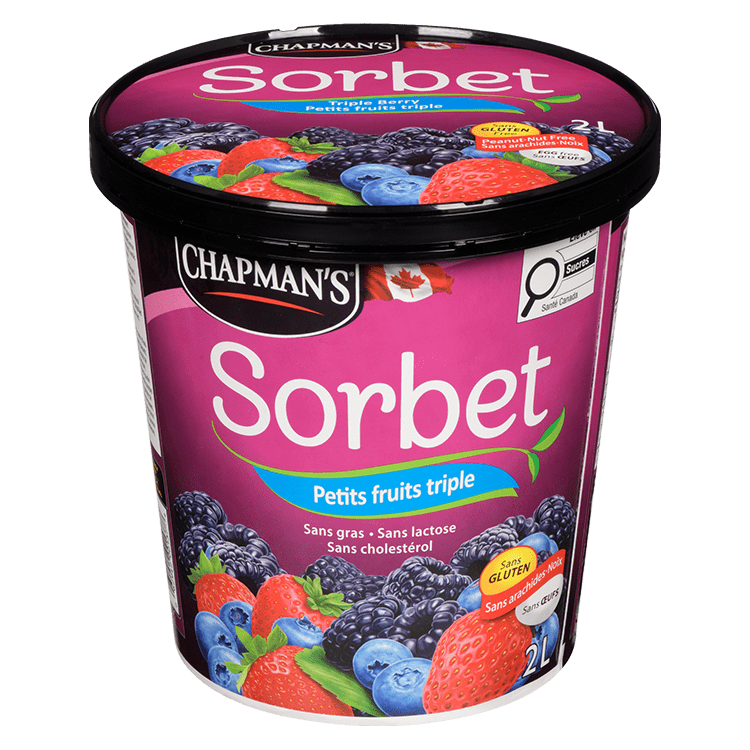 Chapman's Triple Berry Sorbet