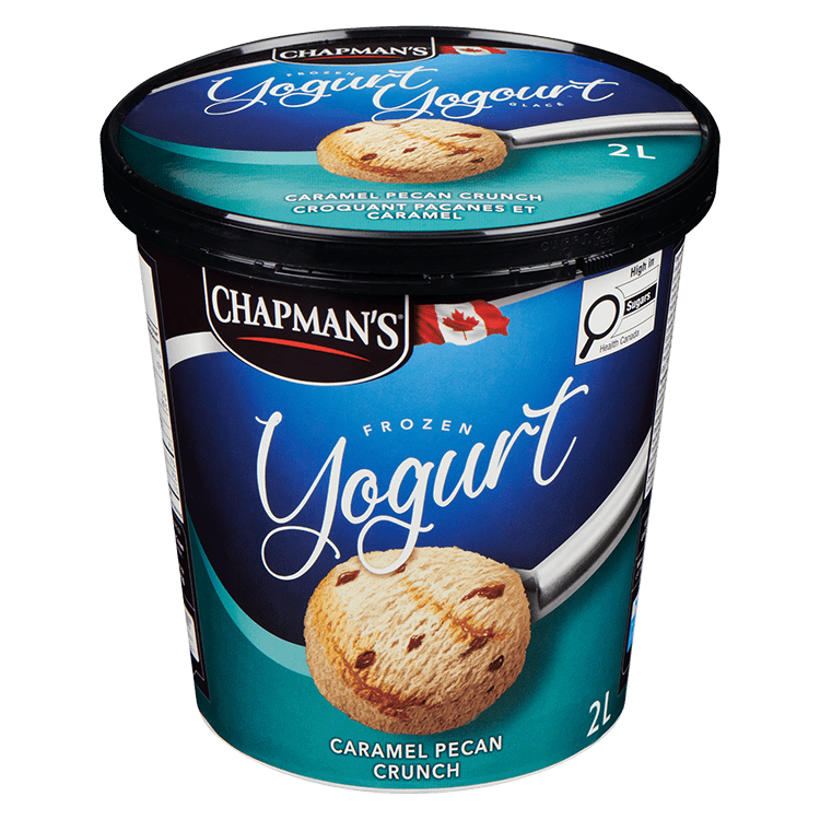 Chapman's Caramel Pecan Crunch Frozen Yogurt