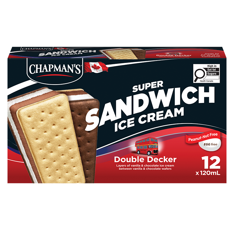 Chapman's Double Decker Ice Cream Sandwich