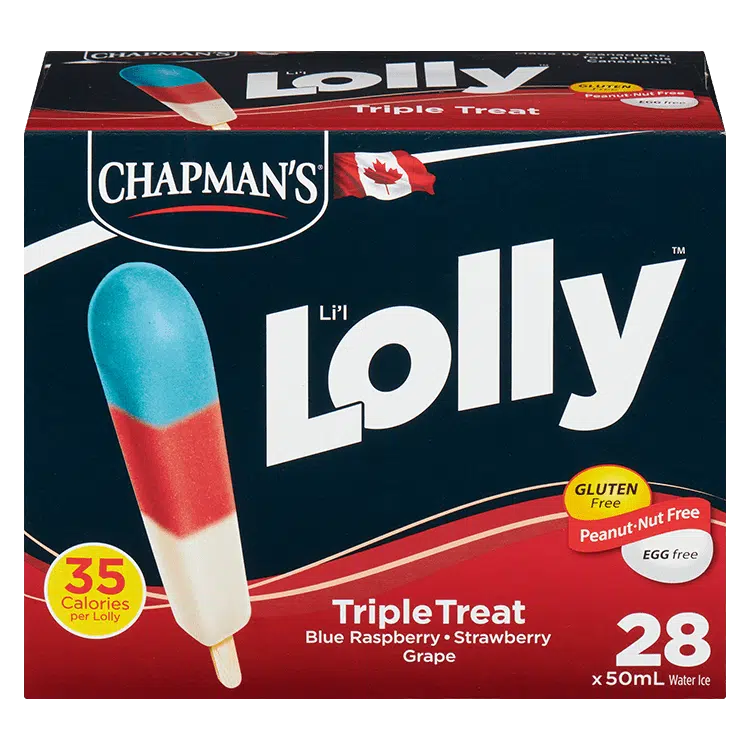 Chapman's Triple Treat Lolly