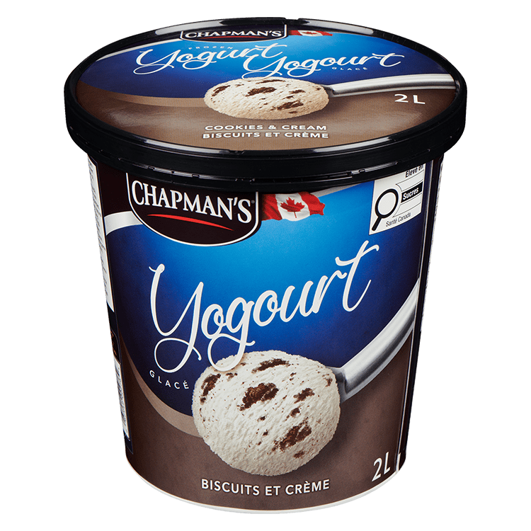 Chapman's Cookies & Cream Frozen Yogurt