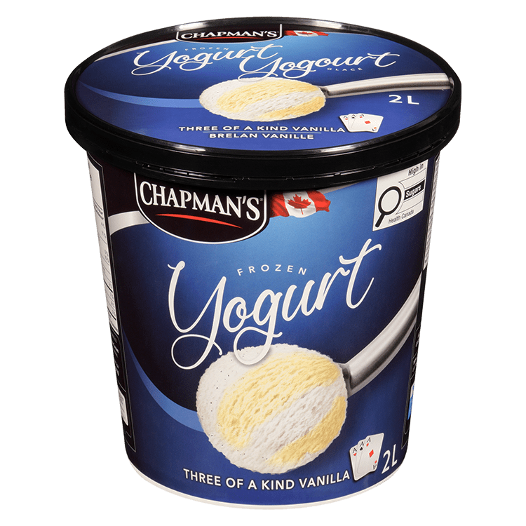 Yogourt glacé brelan vanille Chapman's
