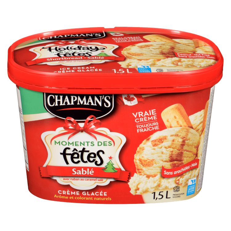Crème glacée sablée Chapman's