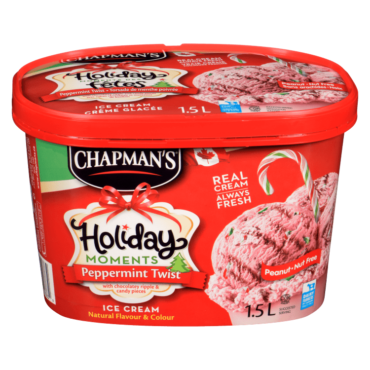 Chapman's Peppermint Twist ice cream
