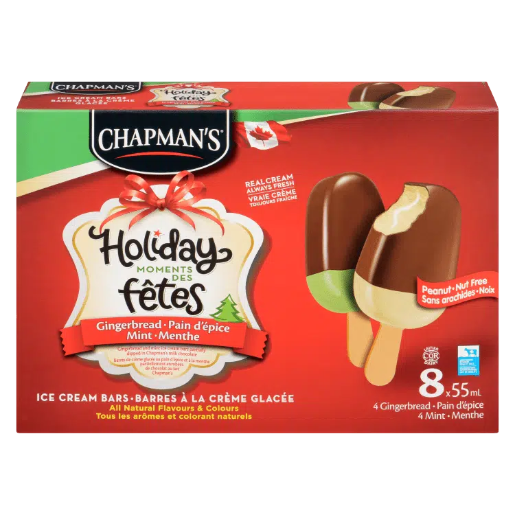 Holiday Moments Ice Cream Bars