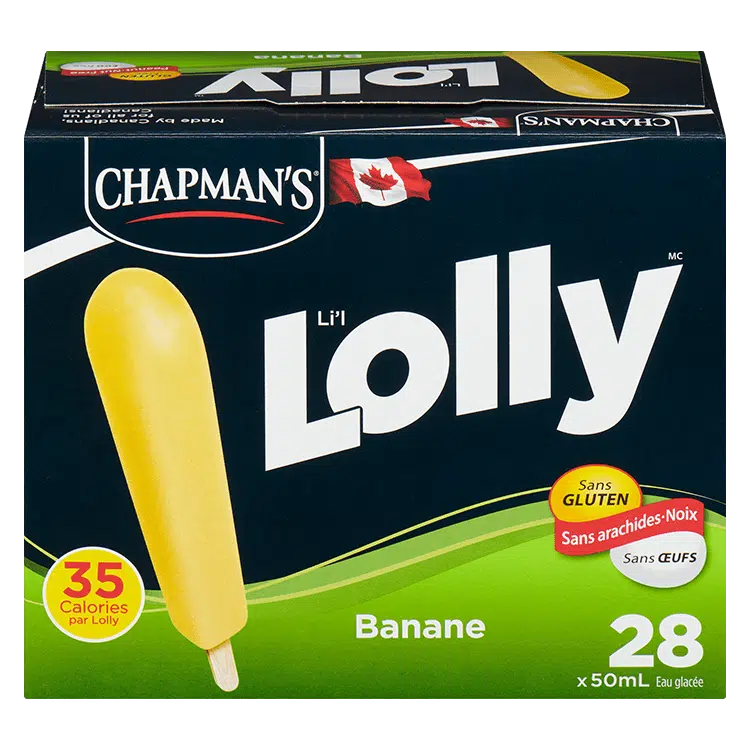 Lolly banane de Chapman