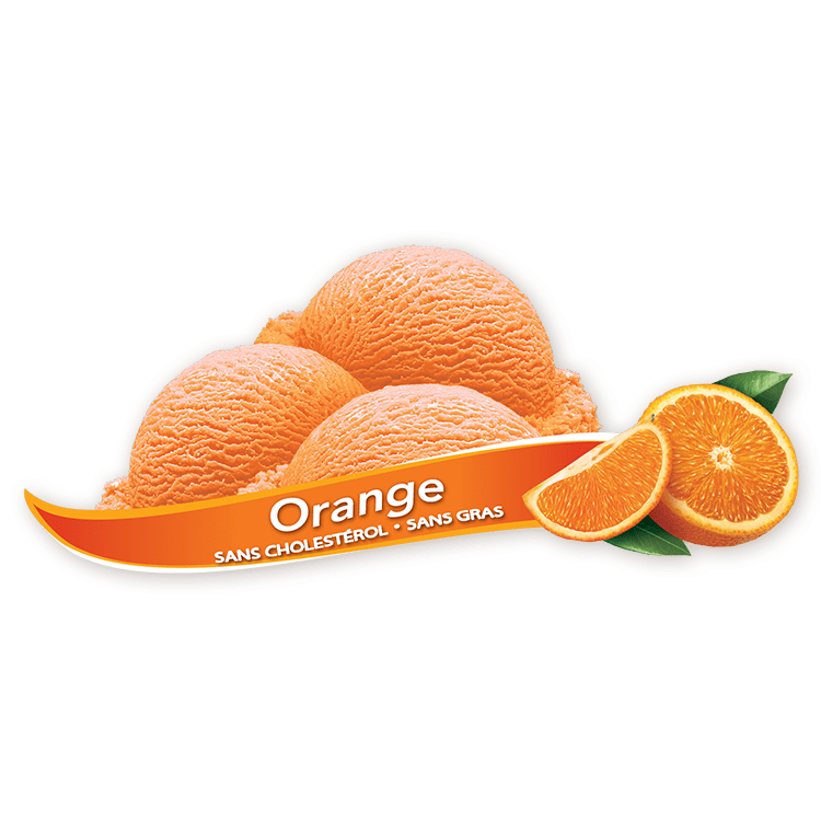Chapman's Sorbet orange