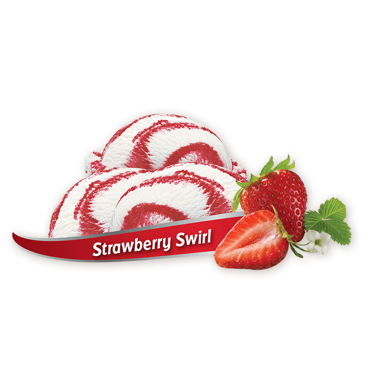 Chapman's Strawberry Swirl Frozen Yogurt