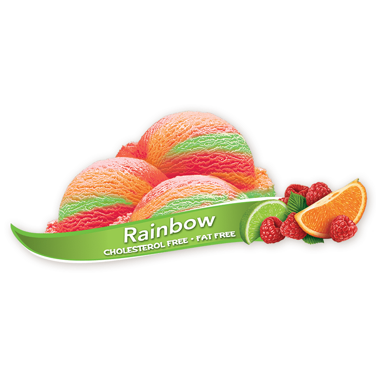 Sorbet arc-en-ciel