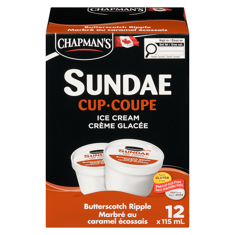Chapman's Butterscotch Ripple Ice Cream